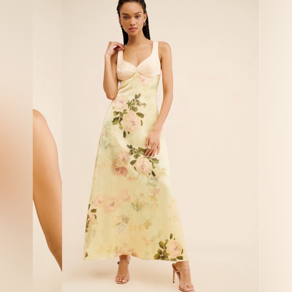 Geisha designs Floral Maxi slip Dress